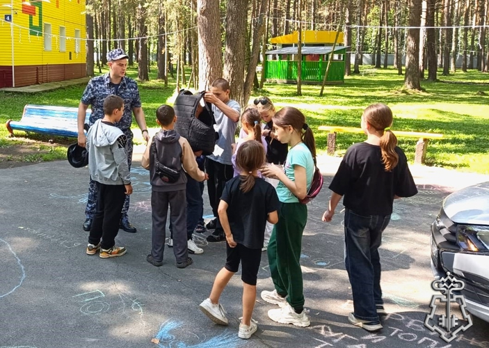 В Новосибирской области продолжается акция «Каникулы с Росгвардией»