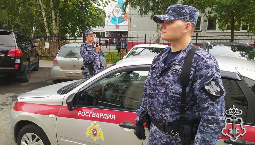 День знаний - под защитой Росгвардии