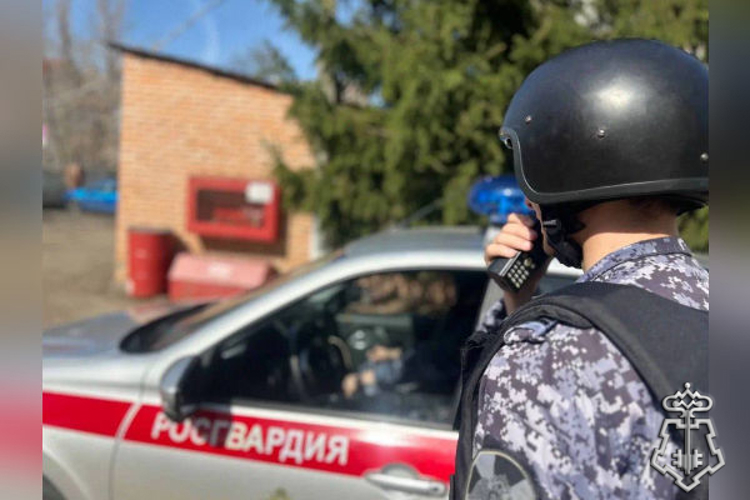 В Тогучине сотрудниками вневедомственной охраны Росгвардии задержан подозреваемый в грабеже