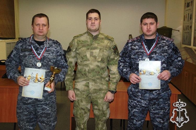 В Управлении Росгвардии по Новосибирской области прошел чемпионат по шахматам