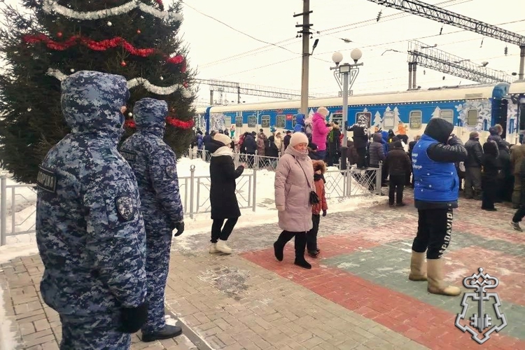 Росгвардия обеспечила безопасность масштабного новогоднего мероприятия