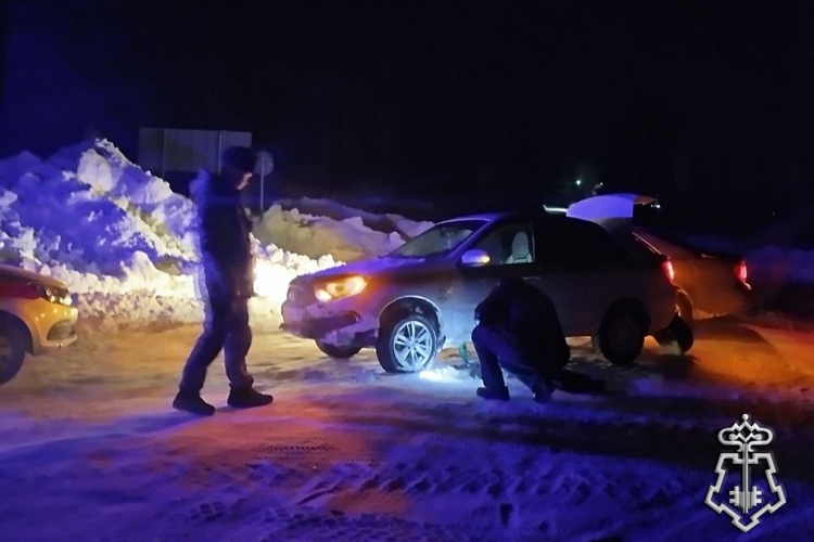 В наукограде Кольцово Новосибирской области росгвардейцы оказали помощь автомобилисту