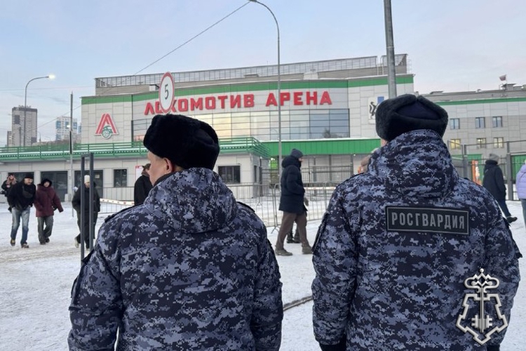 Сотрудники Росгвардии обеспечили безопасность матча чемпионата России по волейболу