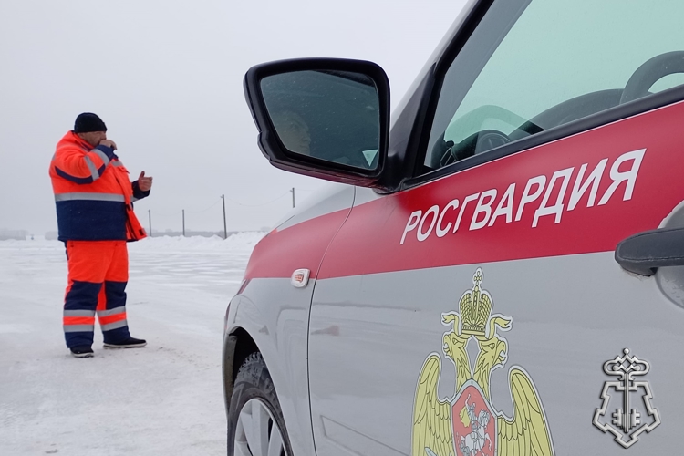 В Новосибирске сотрудники вневедомственной охраны Росгвардии отработали навыки контраварийного вождения (видео)