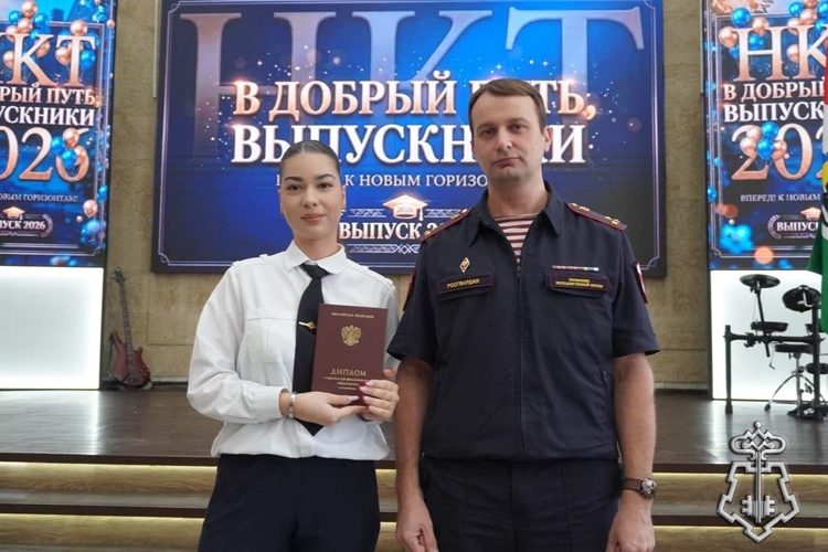 Начальник Управления вневедомственной охраны вручил дипломы выпускникам техникума имени А.Н. Косыгина