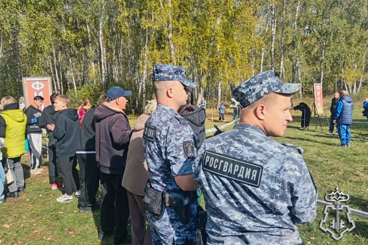Сотрудники вневедомственной охраны Росгвардии приняли участие во всероссийском «Кроссе нации»