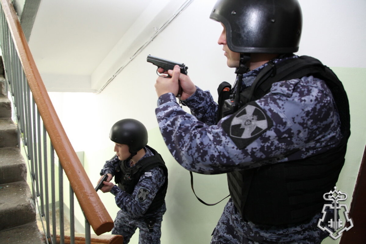 В Новосибирске сотрудниками вневедомственной охраны задержана женщина, ударившая ножом сожителя