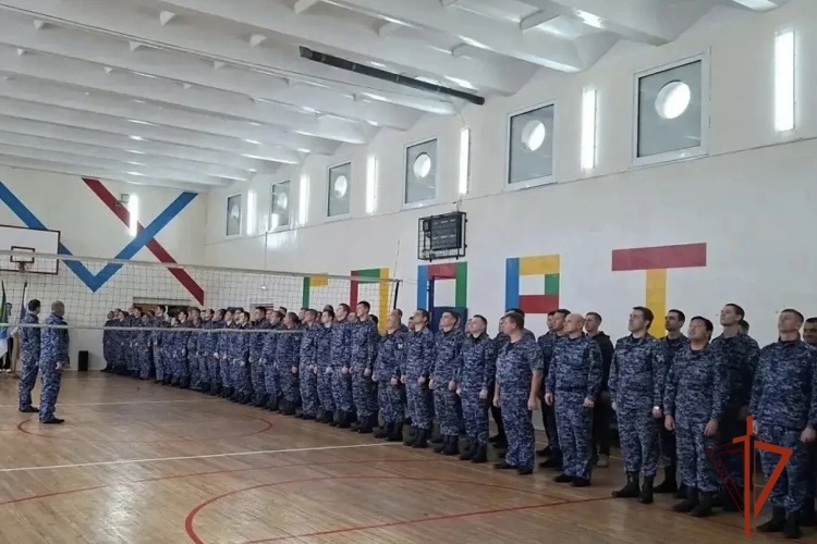 В Новосибирске состоялся турнир по волейболу среди подразделений вневедомственной охраны Росгвардии