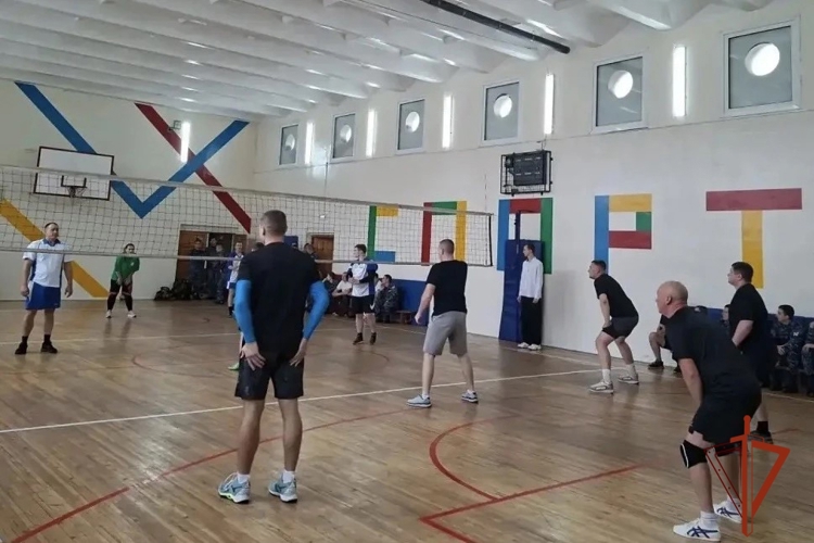 В Новосибирске состоялся турнир по волейболу среди подразделений вневедомственной охраны Росгвардии